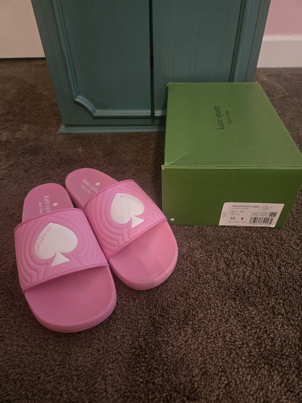 Kate Spade Pink Slides